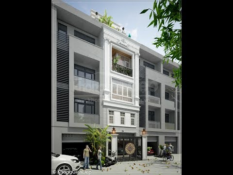 Nhà phố Phú Nhuận: văn phòng kết hợp nhà ở 84m²
