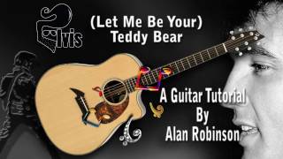 (Let Me Be Your) Teddy Bear - Elvis - Acoustic Guitar Lesson (easy-ish)