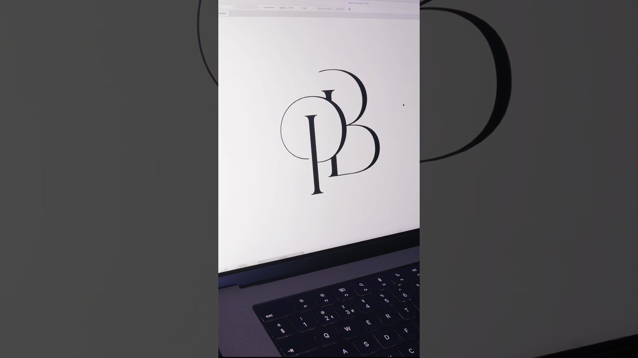 PB monogram logo design ✨️ whish letters should we try next ! #logos #monogramdesign #logomark #logo