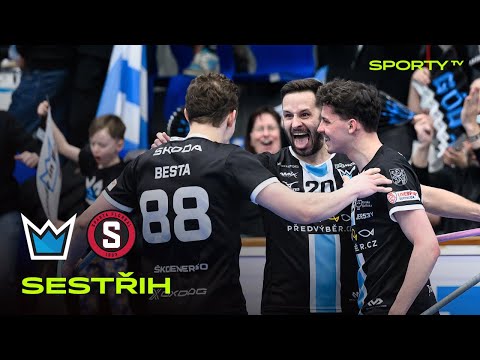 Předvýběr.CZ Florbal MB vs. ACEMA Sparta Praha 9:2 | Livesport Superliga | 2. SF | SESTŘIH