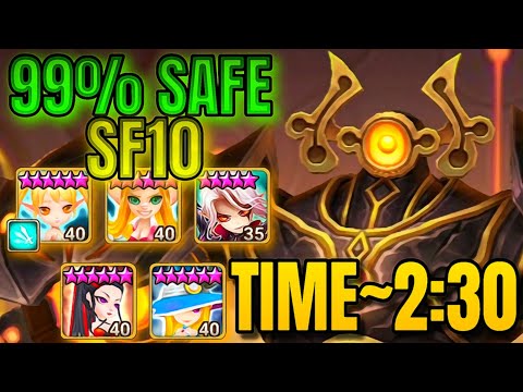 Steel Fortress B10 Team! High Succes Rate in Summoners War