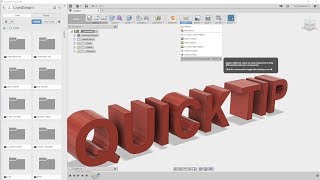 Fusion 360 Quick Tip — You Need Component Color Swatch!