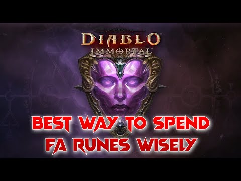 Best Way to Spend FA Runes Wisely In Diablo Immortal