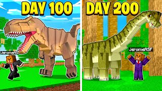 Download lagu I Survived 200 Days In Jurrasicraft Minecraft (Here's What Happened) mp3 Download lagu I Survived 200 Days In Jurrasicraft Minecraft (Here's What Happened) mp3