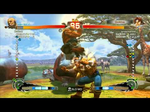 SSF4 AE: Bullcat (Gouken) vs qroschannel (Hawk) - Ranked Match (720p HD)