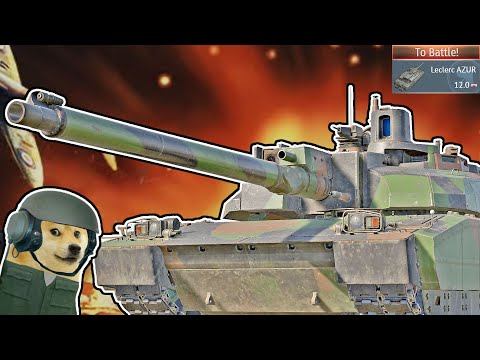 Leclerc Azur - When French Engineering Meets War Thunder Chaos
