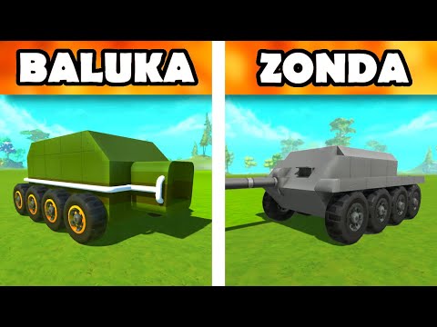 TANKHÁBORÚ | Scrap Mechanic Balukával