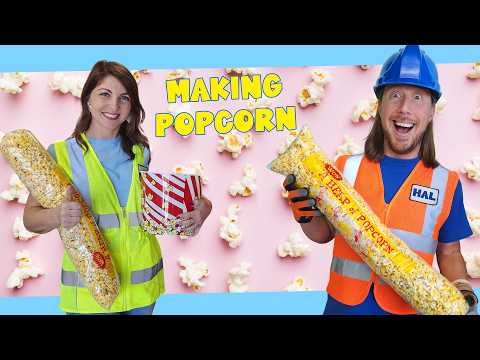 🍿Pop Corn Song for Kids 🍿 Awesome Pop Corn at the Movies - Kingdom Kids Zone, Sing With Me - Handyman Hal - Music for Kids
