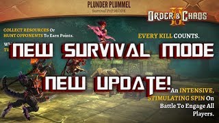 Download lagu NEW SURVIVAL MODE - *New Update* - Order & Chaos 2: Redemption mp3
