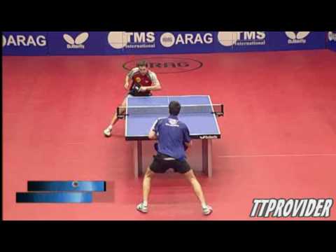 Champions League Final 2010: Timo Boll - Dimitrij Ovtcharov