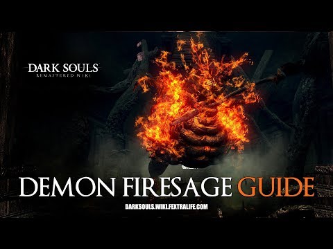 Demon Firesage Boss Guide - Dark Souls Remastered