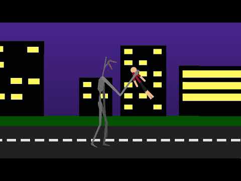 light head vs goldie (trevor henderson vs Random stuff/malcrow oc)