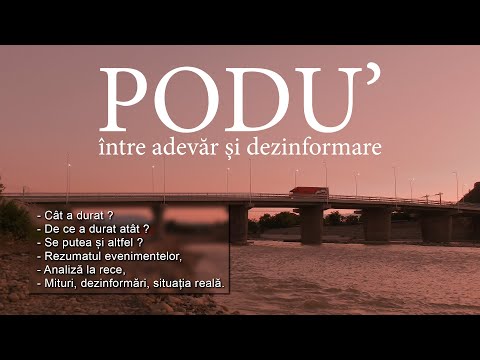 PODUL de la Onești - între adevăr și dezinformare.
