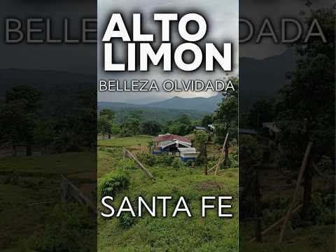 Este lugar es alto Limón en Santa fé de VERAGUAS, Panamá.