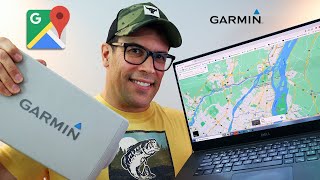 How to Add Waypoints from Google Maps to Your Garmin Echomap and other GPS Devices!