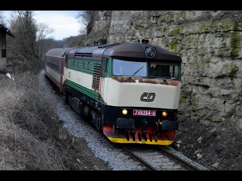 VLAK / 749 264-8 mimořádně na Sp. 1942
