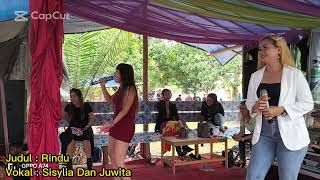 Download lagu Sisylia VS Juwita ' RINDU ' Cipt, A Fad AG'. Wedding  Pirda & Saliwa di Desa Teluk Batu mp3