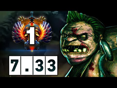 How he carry Immortal Rank Top 1 Dota with Pudge 7.33 Patch?