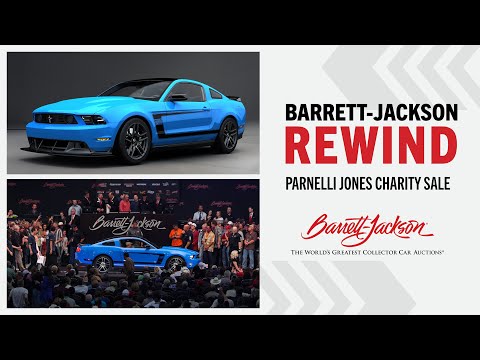 2012 Ford Mustang Boss 302 Laguna Seca Edition Parnelli Jones Charity Sale - BARRETT-JACKSON REWIND
