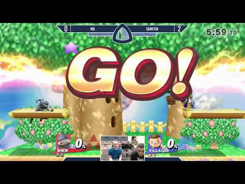 Sm4sh@Mines 83 - Mo (Mario, Sheik) Vs. SAMFISH (Villager) - Losers Finals