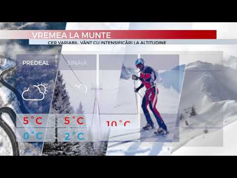 MEDIAFAX METEO 01 Noiembrie - Temperaturi în creștere ușoară