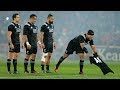 Maori All Blacks pay tribute to Anthony Foley during Haka