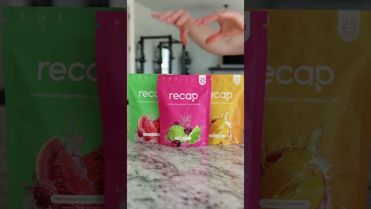 Recap Hydration Case AI UGC preview
