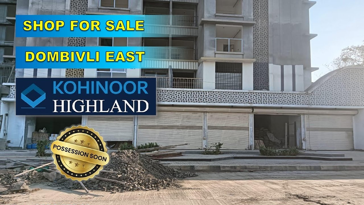 Shop for Sale in Dombivli East | Ready by Dec 2025 | Starts at ₹72 Lacs* | Call 7021988393