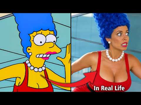 The Simpsons Brought to Life 🤯🔥 | Characters in Real Life (AI)