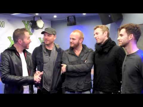 Ted Stryker from KROQ and Coldplay in London