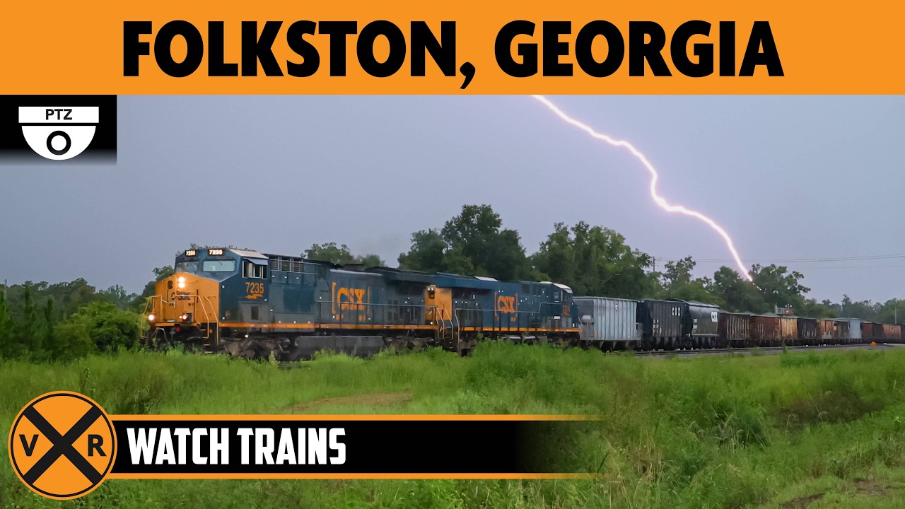 Live webcam view of Folkston Funnel Railway Cam