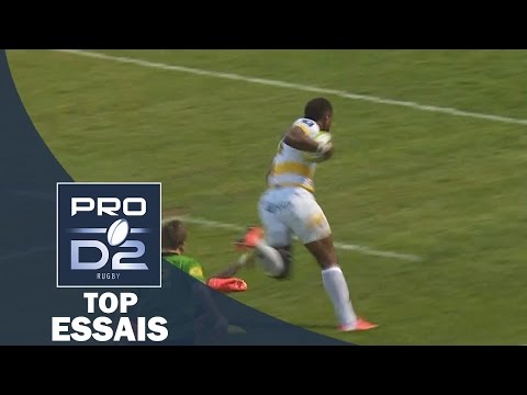 TOP Essais de la J3 – PRO D2 – Saison 2016-2017