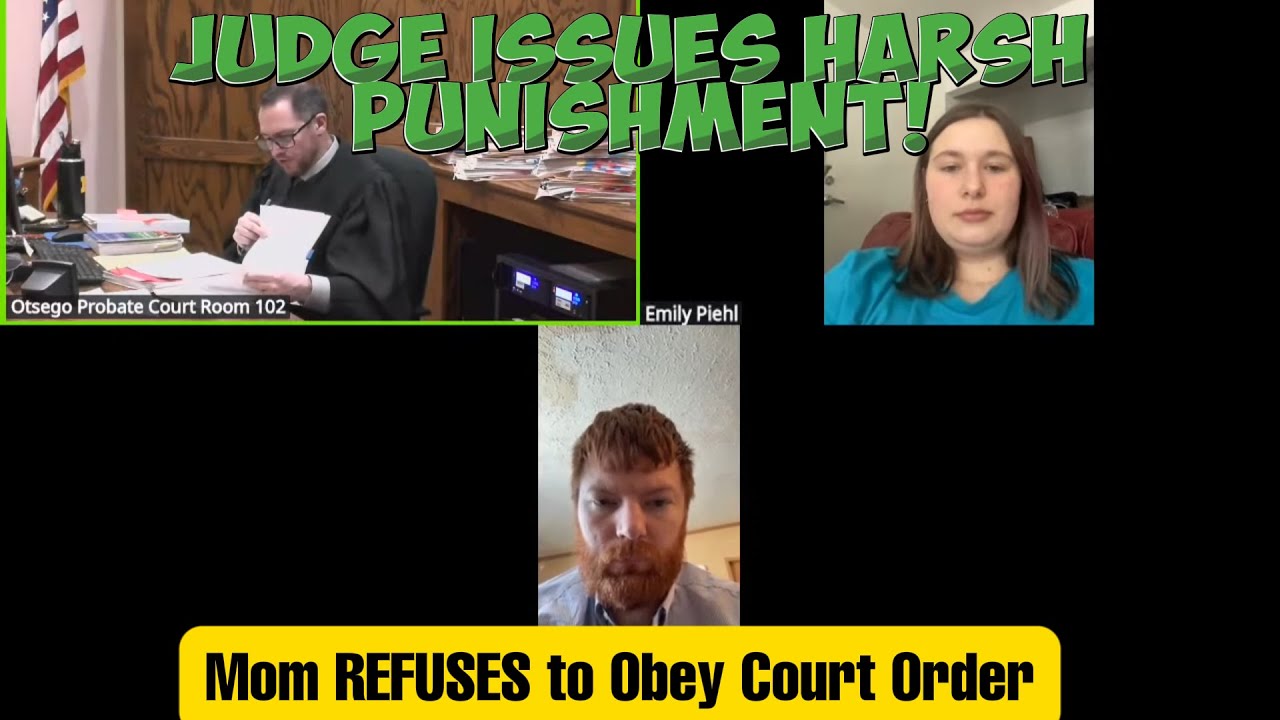 Judge Drops the Hammer! Mom Faces Consequences for Denying Dad Custody