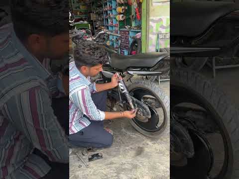 Splendor bike sokar goti install all bike modify parts  #naveenbikefeatures #no1naveenbike165