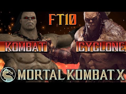 INSANITY! - KOMBAT vs CYCLONE FT10 - MKX