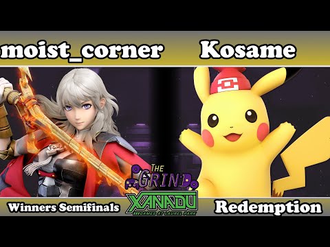 The Grind 113 moist_corner (Byleth) vs Kosame (Pikachu) Redemption Winners Semis