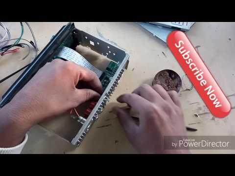 How to repair car music player at home