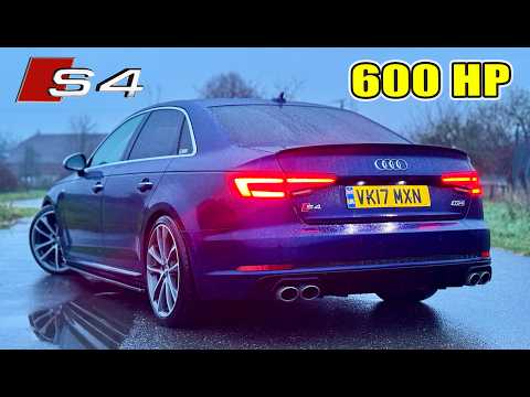 600HP AUDI S4 B9 // REVIEW in QUATTRO WEATHER on AUTOBAHN