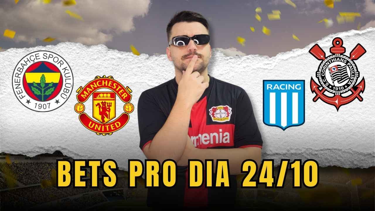 PALPITES E APOSTAS DE FUTEBOL PARA HOJE 24 10 2024 + BILHETE PRONTO (QUINTA-FEIRA)