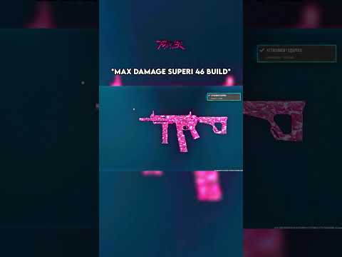 THE *MAX DAMAGE* SUPERI 46 BUILD on WARZONE 👑 #warzone #callofduty #bo6 #rebirthisland #cod #shorts