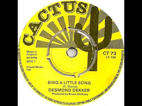 UK New Entry 1975 (207) Desmond Dekker - Sing A Little Song