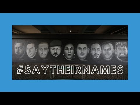#saytheirnames - die Namen der Opfer von Hanau