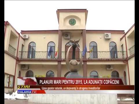 Planuri mari pentru 2015, la Adunaţii Copăceni