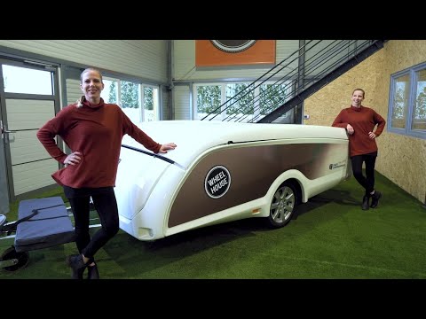 Smallest luxury caravan in the world: Easy Caravanning Take Off luxury folding caravan