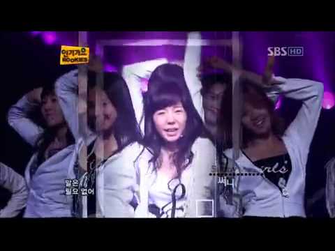 130120 SNSD [Debut Stage INKIGAYO] - Into The New World Perf @ 070805