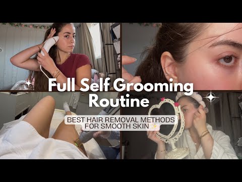 My Monthly Self-Grooming Routine (Smooth Skin Prep + Hair Removal)🪞✨