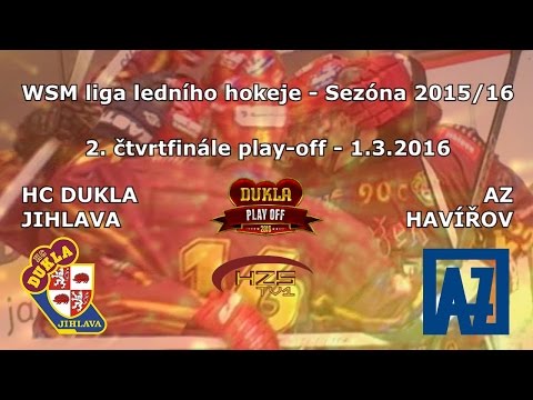 2. ČF (1.3.2016) HC Dukla Jihlava - AZ Havířov