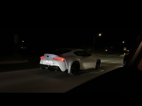 Cruising with mk5 gr supra