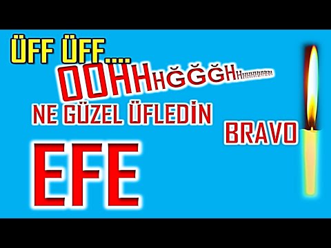 İyi ki Doğdun Efe İsme Özel Komik Doğum Günü Şarkısı