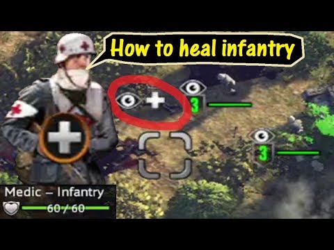 Sudden Strike 4 How to heal